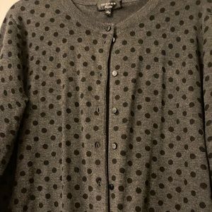 Spencer women’s black and grey Cardigan sweater